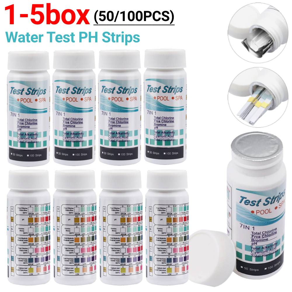 Aquarium Fish Accessories - 50/100 шт. PH-полоски для тестирования воды