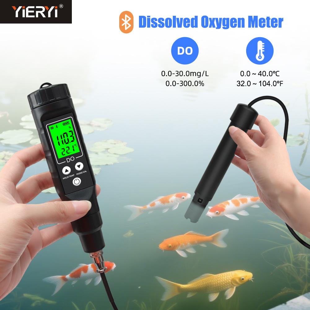 Aquarium Fish In Online - Умный измеритель растворенного кислорода Yieryi с