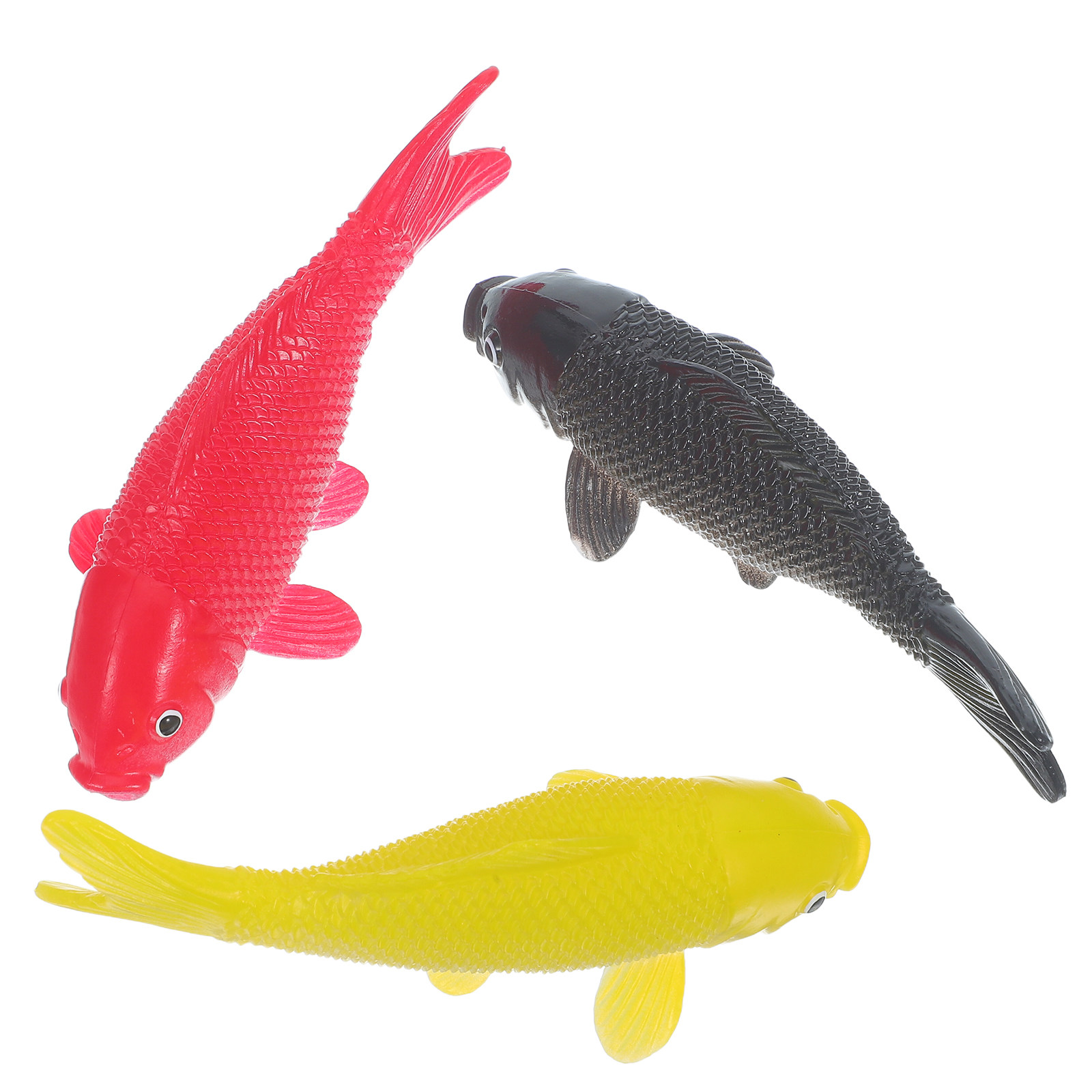Aquarium Fish Goldfish - Набор из 3 реалистичных пластиковых фигурок