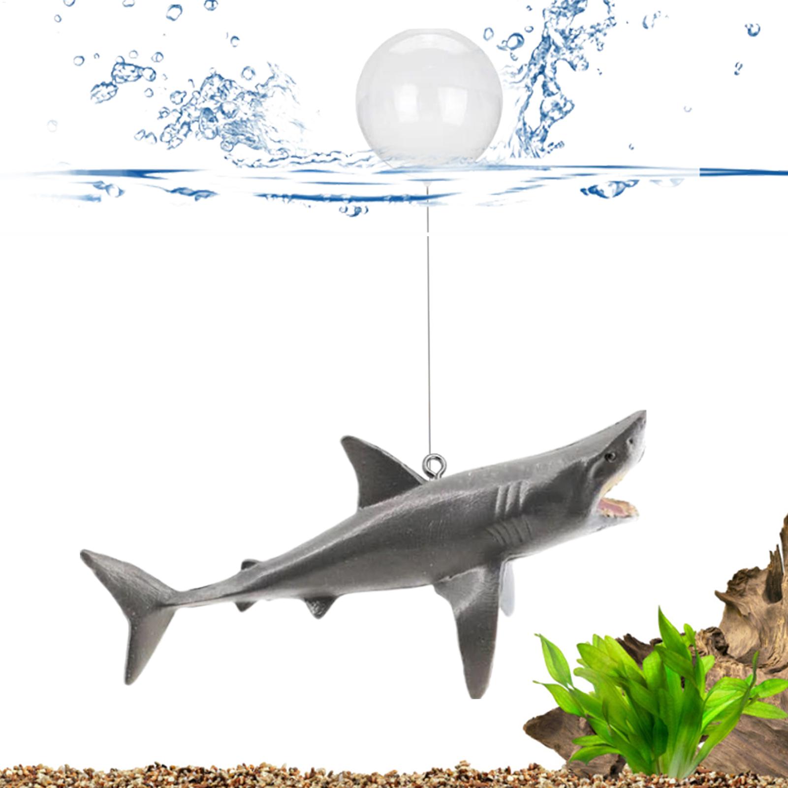 Aquarium Fish Shark - Плавающая акула, украшение для ландшафта аквариума