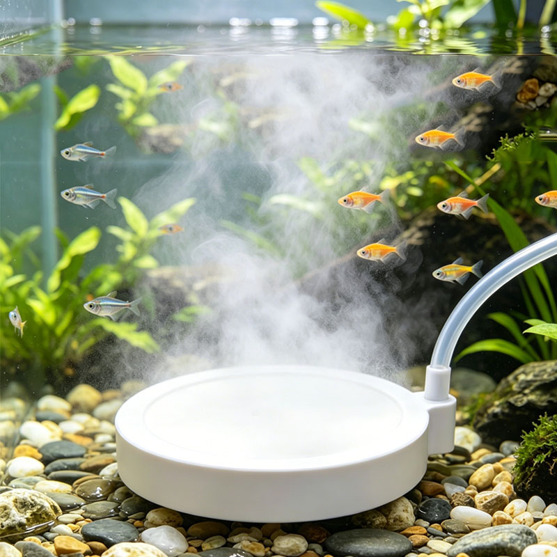 Aquarium Fish Discus - Аэратор для аквариума, дисковый распылитель воздуха,