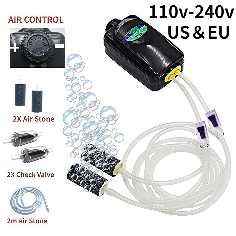 Aquarium Fish Accessories - Кислородный насос для аквариума Sobo Songbao,