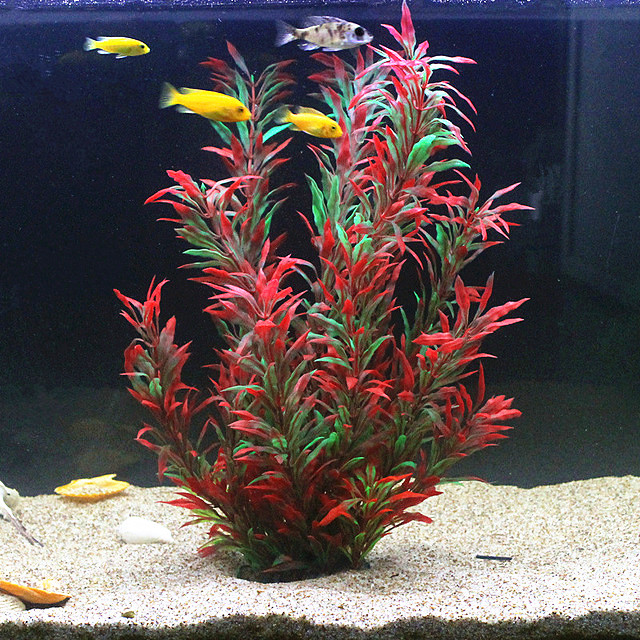 Aquarium Fish House - 50 см искусственный аквариум редкие растения