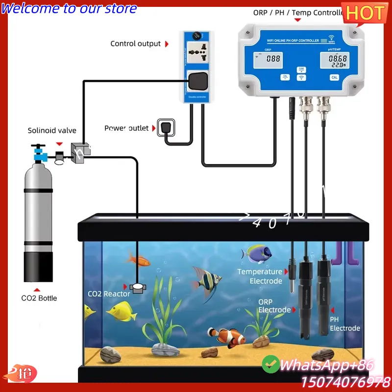 Беспроводной Wi-Fi контроллер- – обзор и цена Aquarium Fish In Online
