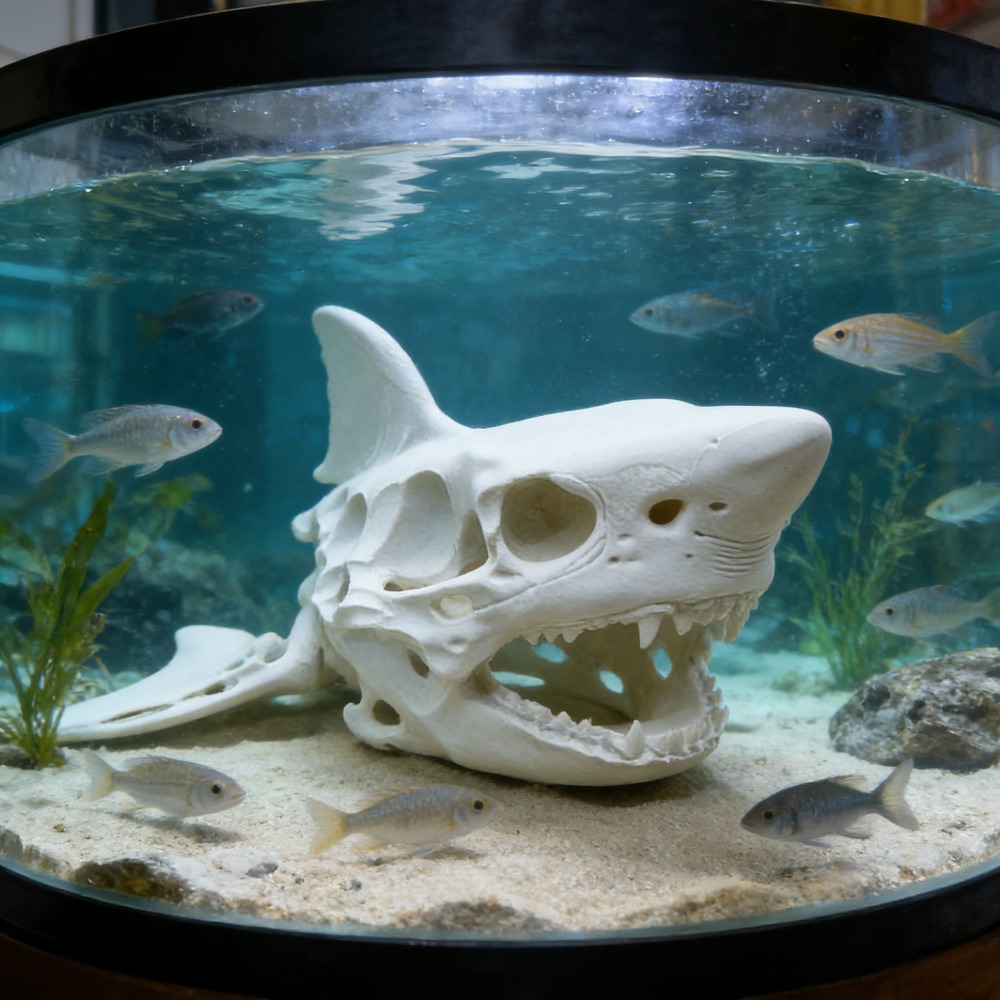 3D-печатный скелет акулы для к – обзор и цена Aquarium Fish Shark