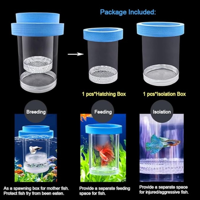 Плавающая изоляционная коробка – обзор и цена Aquarium Fish Accessories
