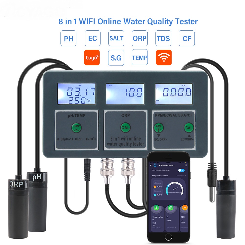 Tuya WiFi цифровой PH ORP TDS  – обзор и цена Aquarium Fish In Online