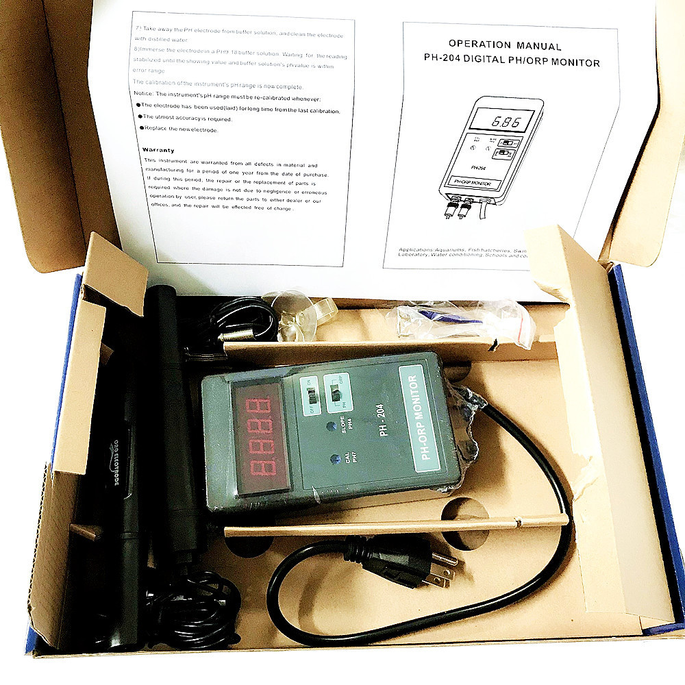PH-204 цифровой измеритель pH/ – обзор и цена Aquarium Fish In Online