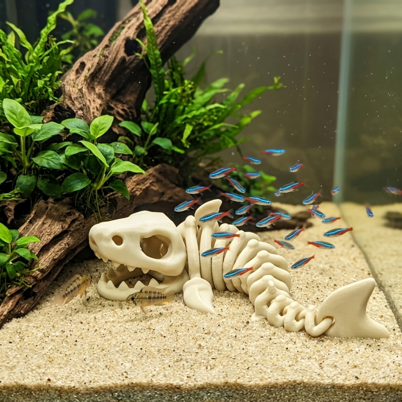 17-сантиметровый скелет акулы  – обзор и цена Aquarium Fish Shark