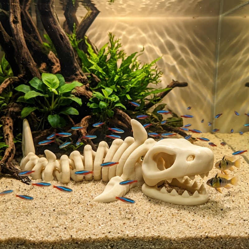 17-сантиметровый скелет акулы  – обзор и цена Aquarium Fish Shark