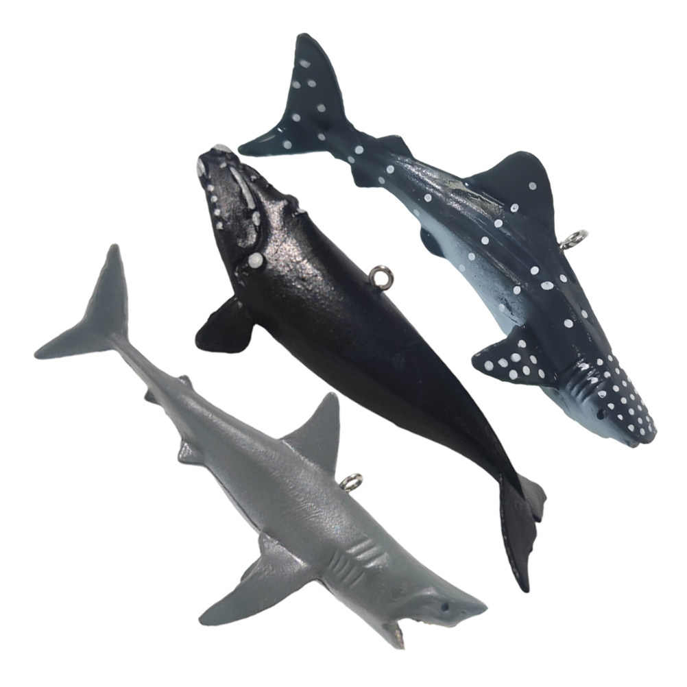 3 шт. реалистичных плавающих а – обзор и цена Aquarium Fish Shark