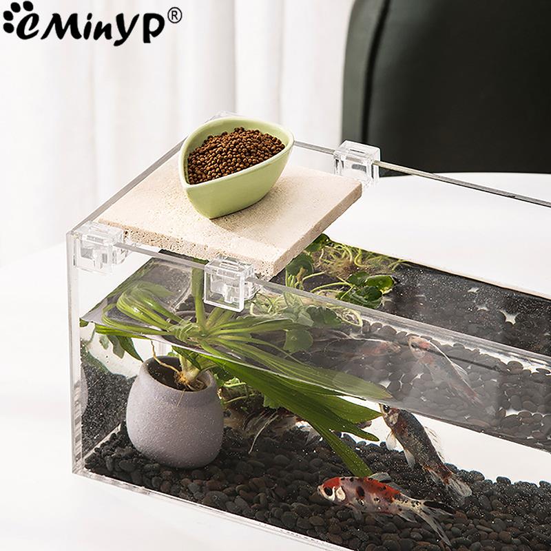 4 шт. акриловые зажимы для акв – обзор и цена Aquarium Fish Elevator