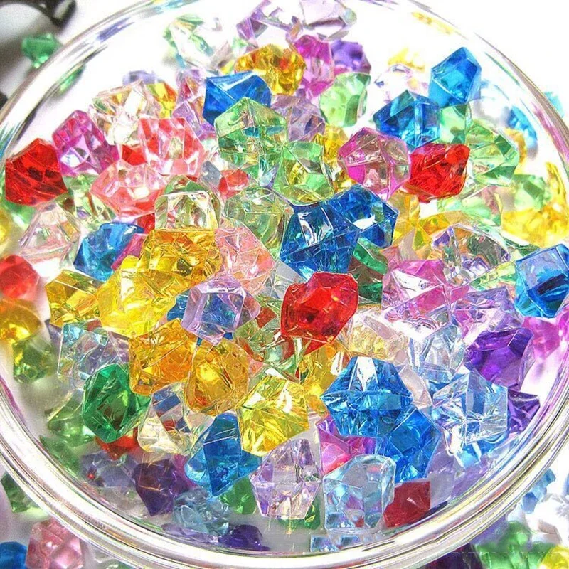 200 шт. акриловый драгоценный  – обзор и цена Aquarium Fish Colorful