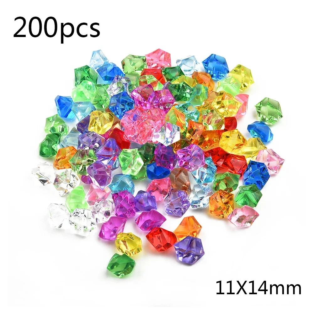 200 шт. акриловый драгоценный  – обзор и цена Aquarium Fish Colorful