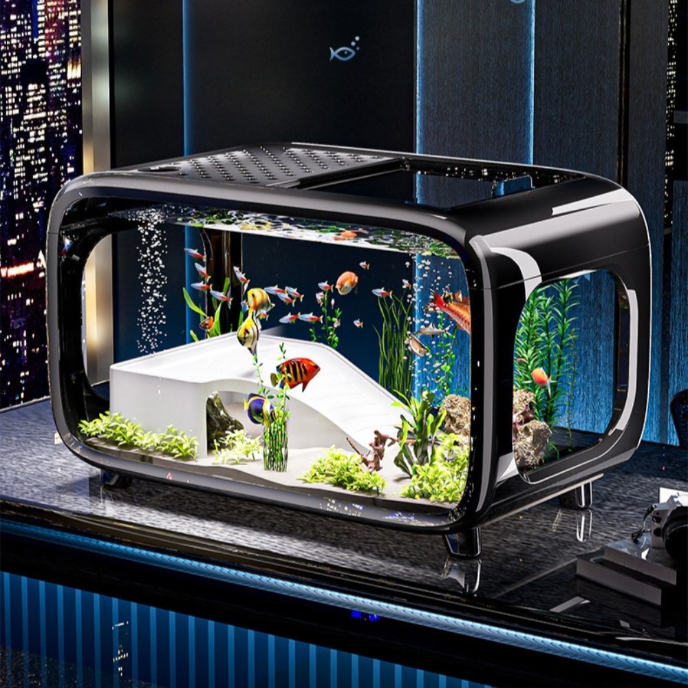 Прозрачный роскошный аквариум, – обзор и цена Aquarium Fish Goldfish