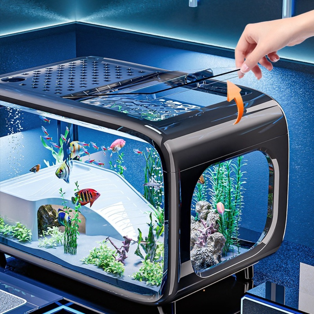 Прозрачный роскошный аквариум, – обзор и цена Aquarium Fish Goldfish