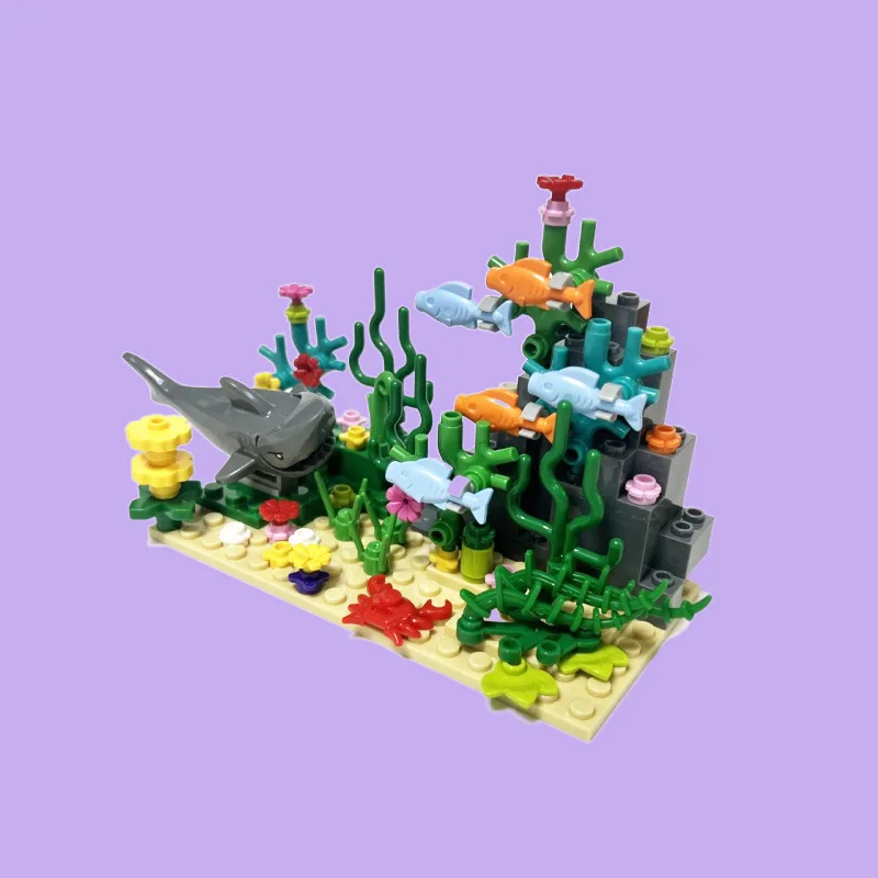 Городской конструктор MOC: Под – обзор и цена Aquarium Fish Shark